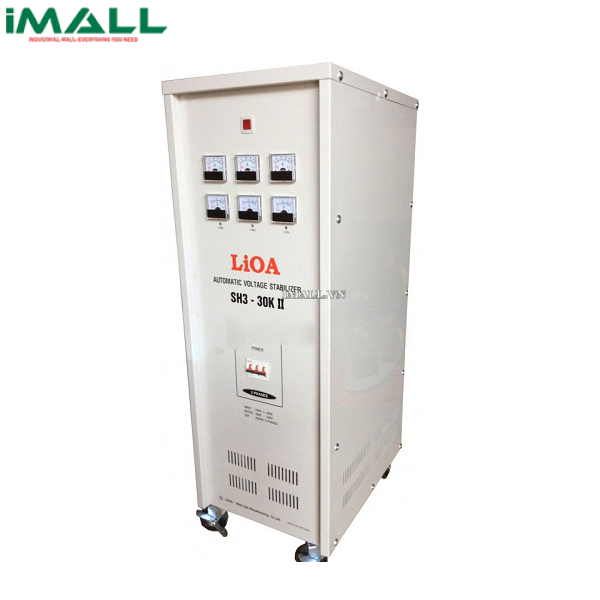 Ổn áp 3 pha khô Lioa 30KVA SH3 30KII (Dải điện áp đầu vào 260V - 430V)