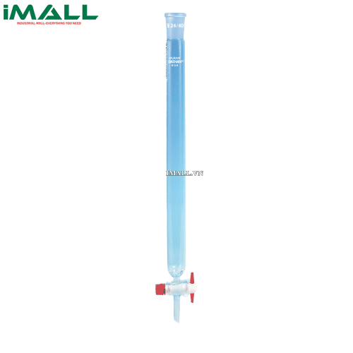 Ống sắc ký thủy tinh DURAN (24/40, van DURAN, 43ml) SciLab SL.Col2126