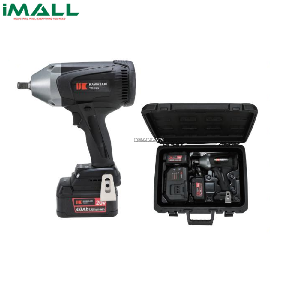 KAWASAKI KPT-DK8455K Cordless Impact Wrench (20VDC)
