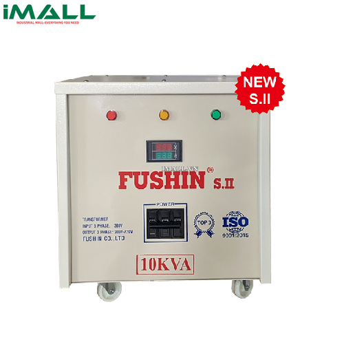 Biến áp tự ngẫu 3P 380V/220V 10KVA - Thông Dụng Fushin S.IIAL3P-10K(38/22)