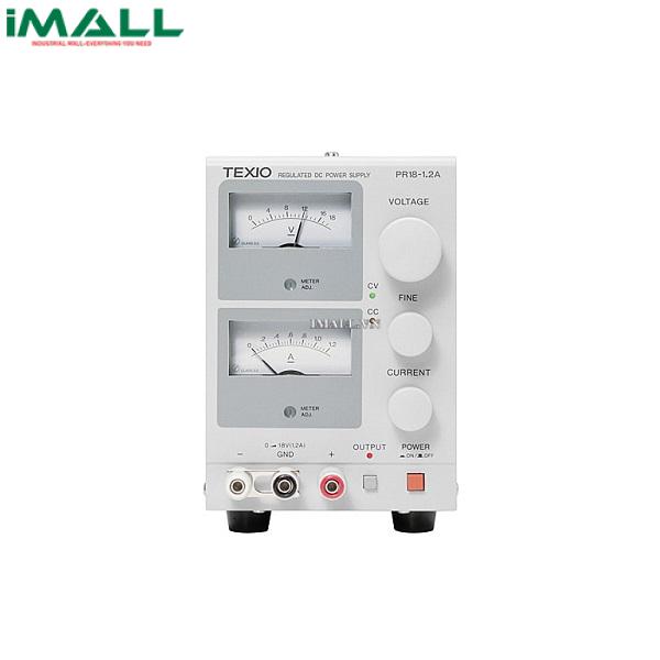 Nguồn một chiều hiển thị kim Texio PR18-1.2A (18V, 1.2A)