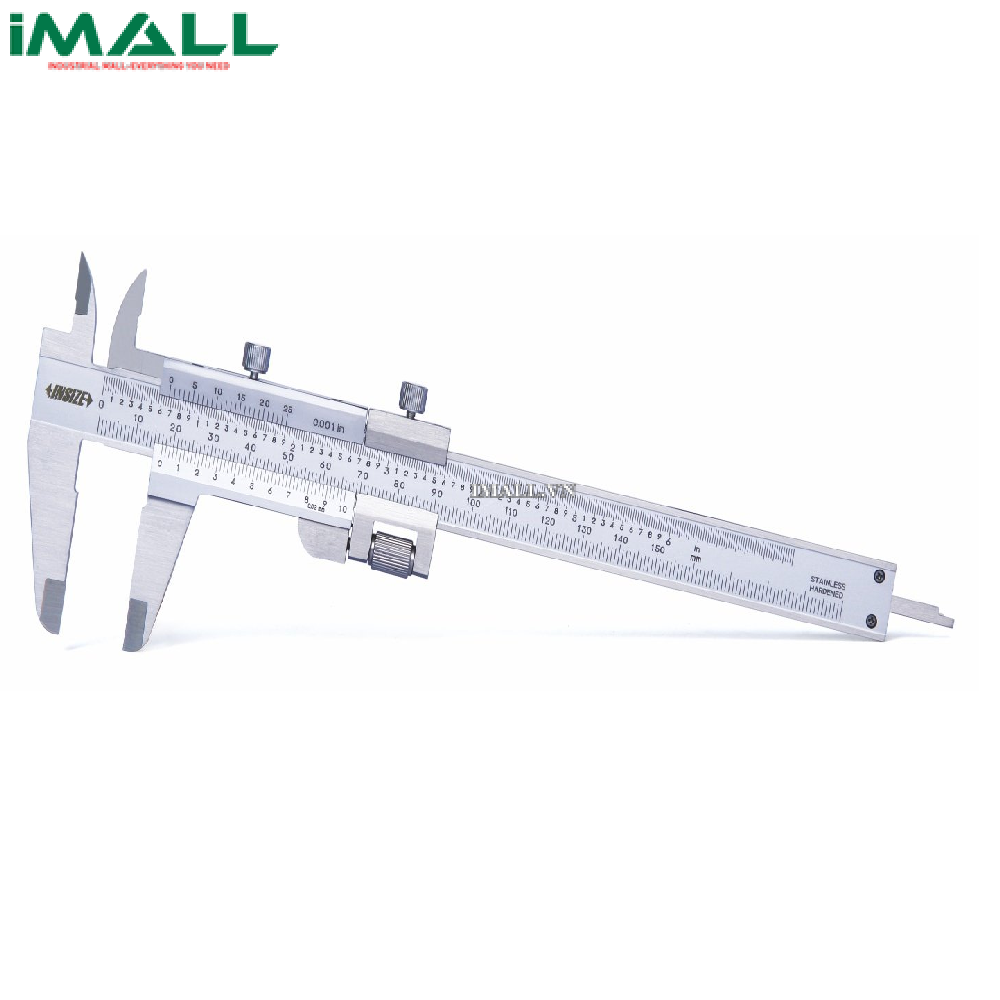 Thước cặp cơ khí (180mm/7", 0.02mm) INSIZE 1233-180