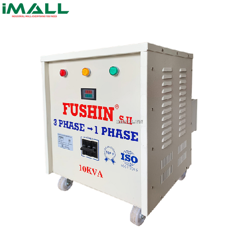 Biến áp 3 pha ra 1 pha 10KVA - Thông dụng Fushin B3P1P-AL-10KVA