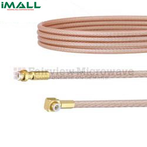 Cáp Snap-On MMBX Plug - RA Snap-On MMBX Plug Fairview FMCA1449 (RG316-DS Coax; 3 GHz )