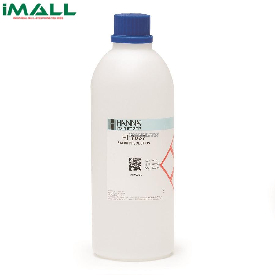 Dung Dịch Hiệu Chuẩn NaCl 100% HANNA HI7037L (Chai 500mL)