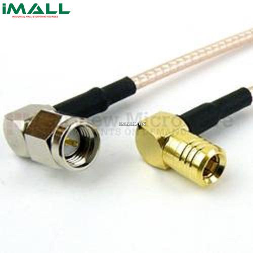 Cáp RA SMA Male - RA SMB Plug Fairview FMC0426315 ( RG316 Coax; 3 GHz )