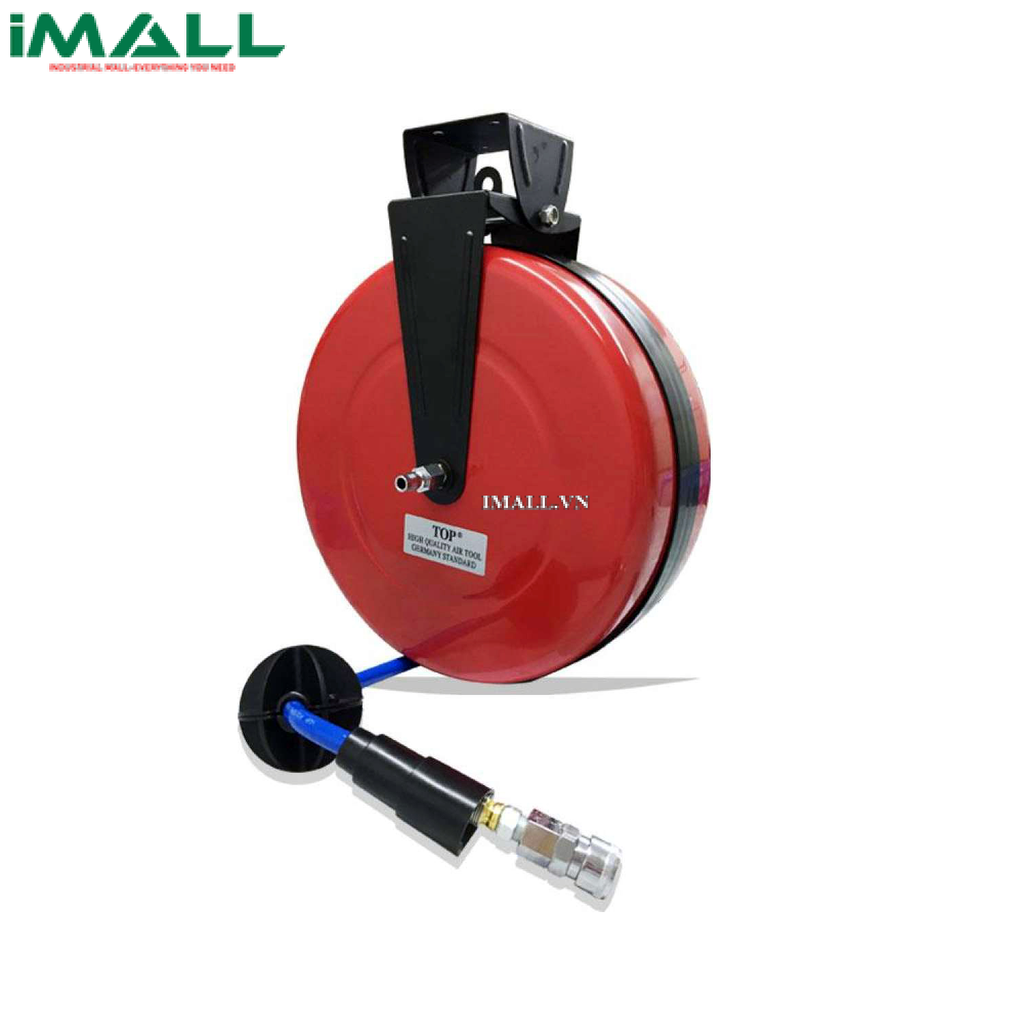 Cuộn ống hơi rút tự động 15m hộp sắt TOP HR-708C