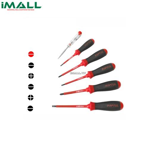 Bộ tua vít 6 món cách điện 1000V TOPTUL GAAE0612