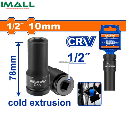 Đầu tuýp dài 12mm (1/2") Wadfow WMS3212