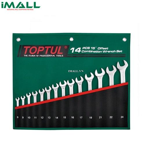 Bộ cờ lê vòng miệng (AABW: 8~24mm) TOPTUL GRAW1401