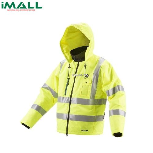 Áo khoác sưởi ấm dùng pin size XL Makita DCJ206YXL (18V/14.4V)