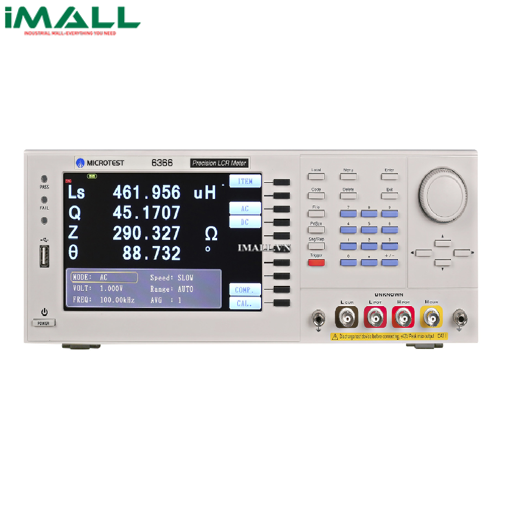 Máy đo LCR để bàn MICROTEST 6367A (0.1Hz-1MHz)