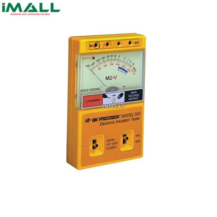 Thiết bị đo điện trở cách điện BK Precision 305 (1GΩ, 500V, chỉ thị kim)