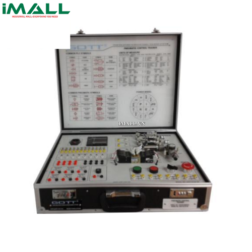 Bộ thực hành điều khiển khí nén &amp; PLC GOTT GOTT-PLCP-55 (656-000)