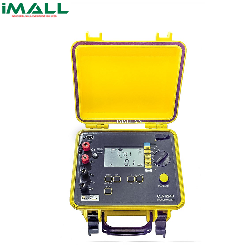 Thiết bị đo điện trở nhỏ Micro-ohm Chauvin Arnoux C.A 10 (10A)