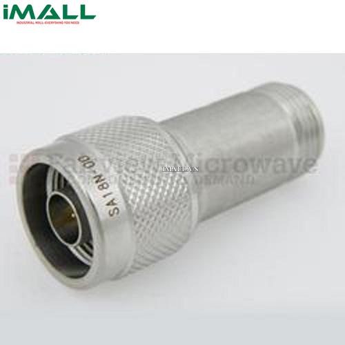 Bộ suy hao Fairview Microwave SA18N-00 ( 0 dB, N Male - N Female, 18 GHz, 2 Watts)