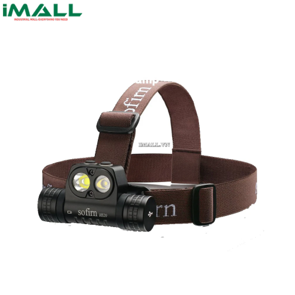 Đèn pin đội đầu SOFIRN HS20 (2700 LUMEN, chiếu xa 65m, kèm PIN 18650, sạc USB TYPE-C)