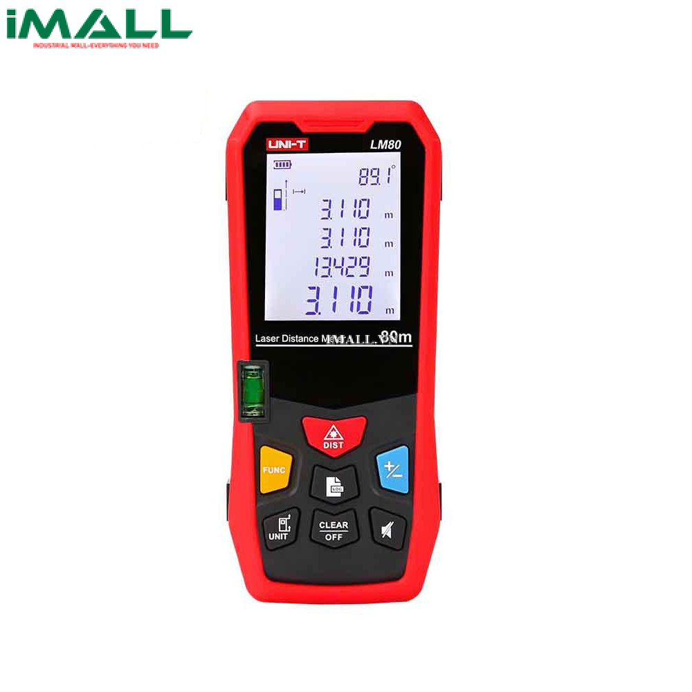UNI-T LM150 Laser Distance Meter (150m, Physical leveler)