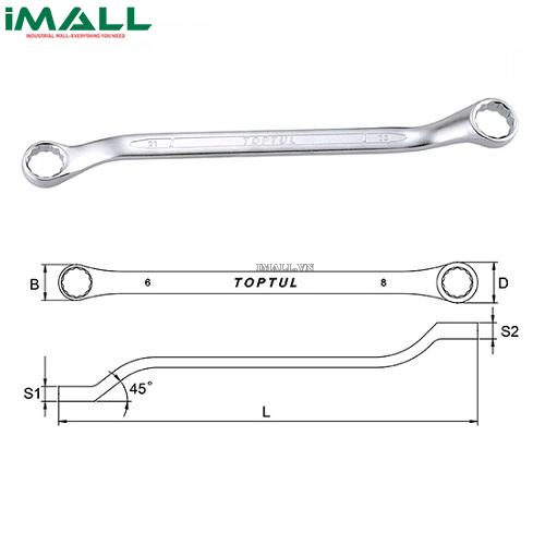 Cờ lê 2 đầu vòng Toptul AAEH5560