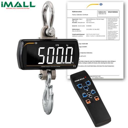 Cân cẩu (500 kg; 0.1 kg, kèm Certificate ISO) PCE CS 500LD-ICA