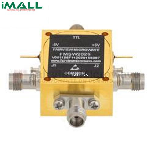 Bộ chuyển mạch PIN Diode SPDT Fairview Microwave FMSW2026 (50 Ohm, 100MHz - 67 GHz, +27 dBm, 1.85mm Female)