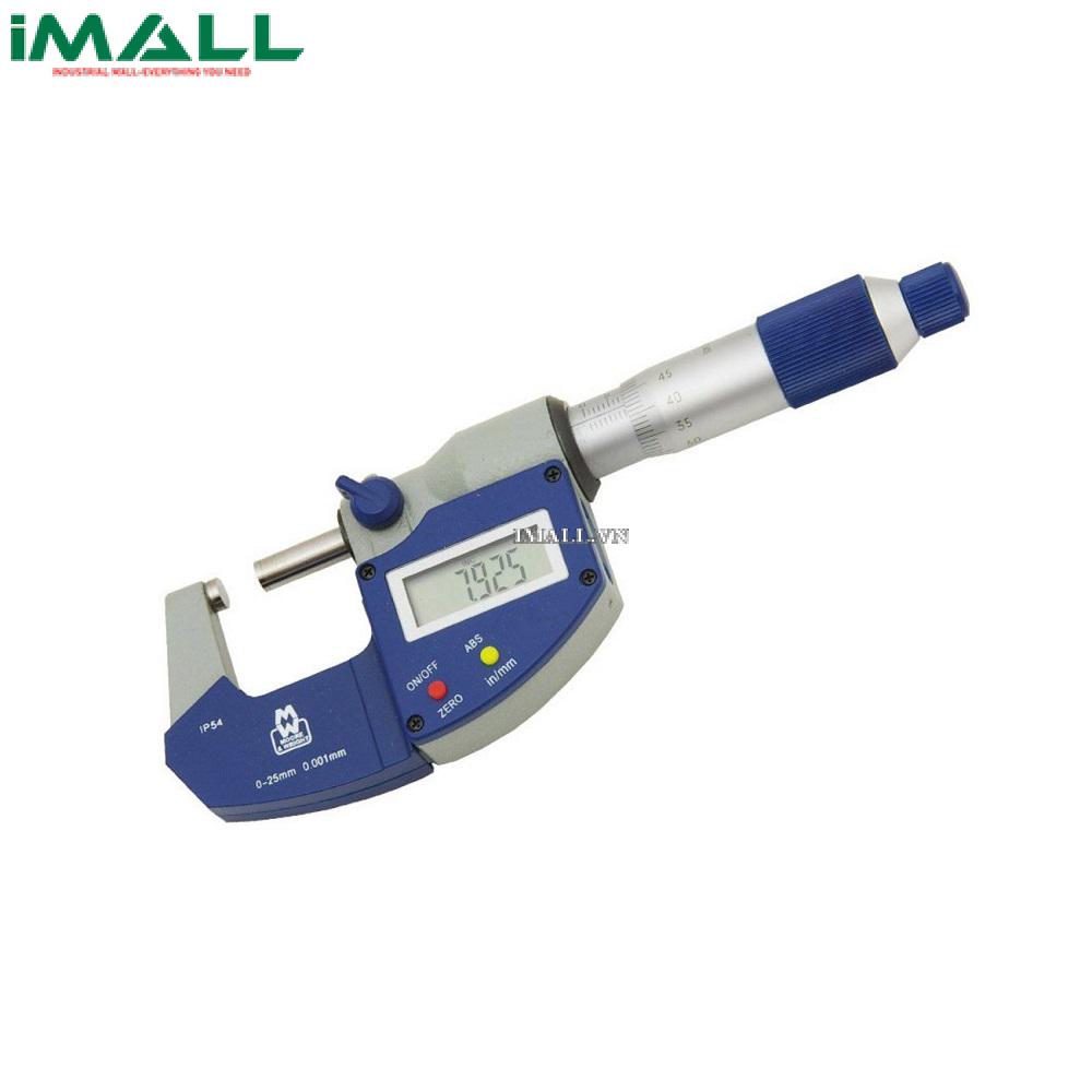 Panme đo ngoài điện tử Moore & Wright MW201-02DBA (25-50mm/0.001mm)