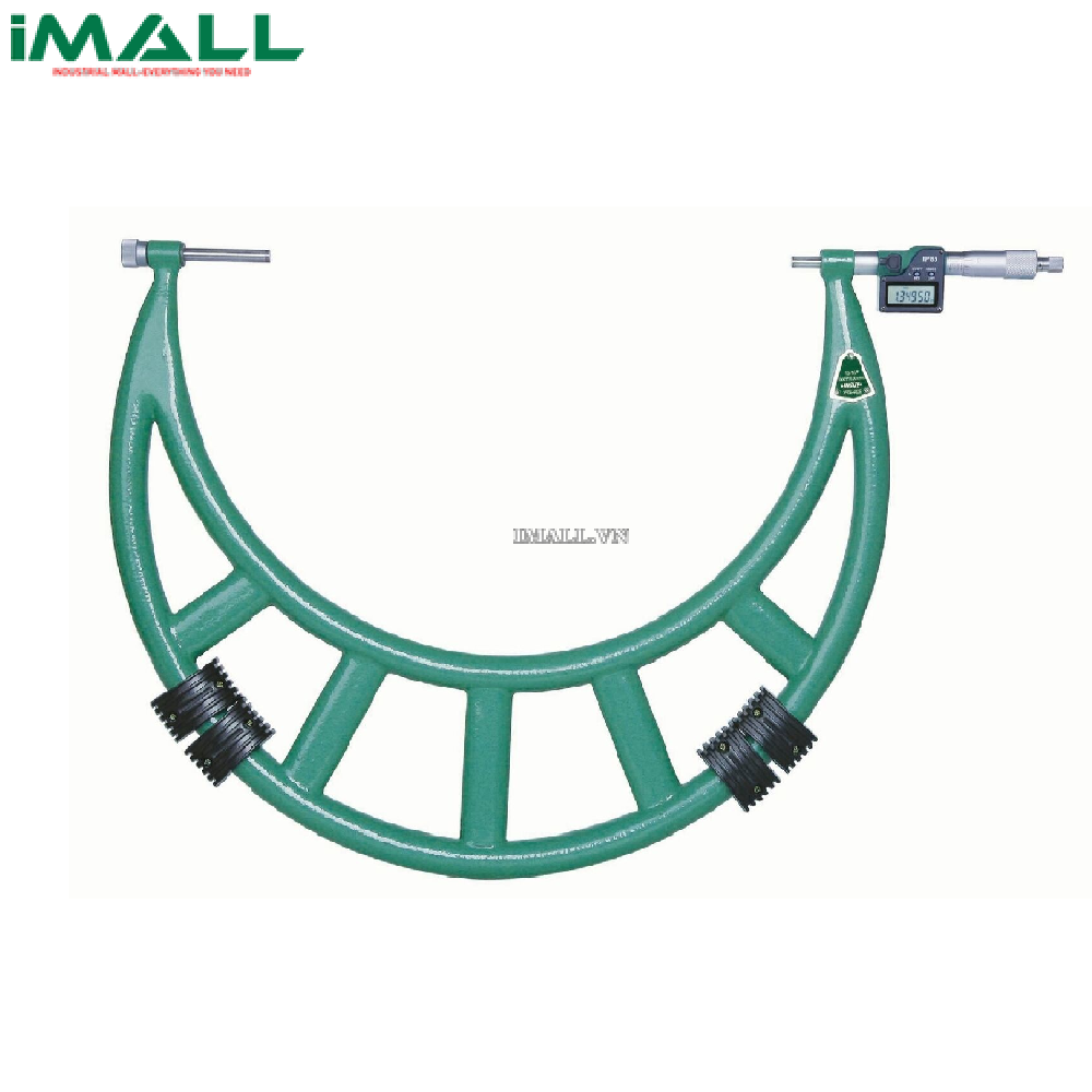 Panme đo ngoài điện tử với phần đe có thể hoán đổi được INSIZE 3506-800A (700-800mm/0.001mm)