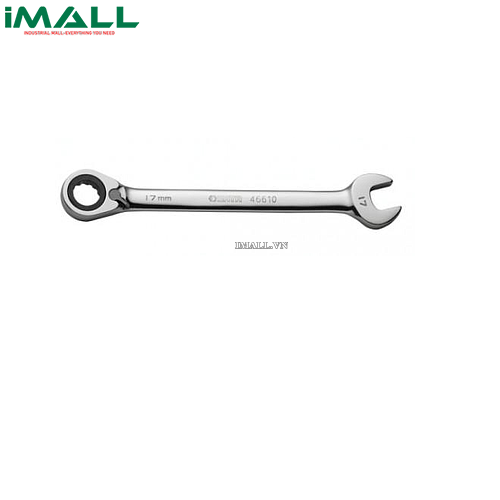 Cờ lê vòng miệng tự động đảo chiều (hệ mét) SATA 46617 (20mm)