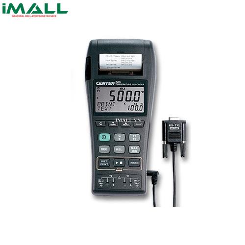 Bộ ghi dữ liệu nhiệt độ CENTER 500 (Đồ thị, tích hợp máy in)