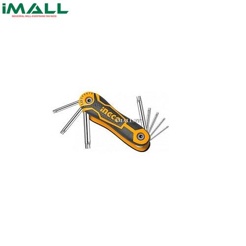 Bộ lục giác bông xếp 8 cây (T9-T40) INGCO HHK14083
