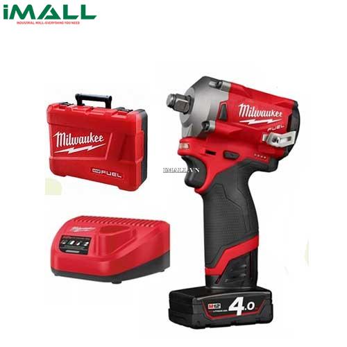 Máy siết bu lông pin Milwaukee M18 FHIWF12-401 (Set 1x4Ah/18V)