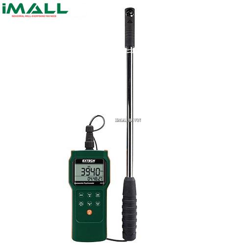 Máy đo tốc độ lưu lượng gió, nhiệt độ, độ ẩm, điểm sương Extech AN340 (20m/s, ghi dữ liệu)