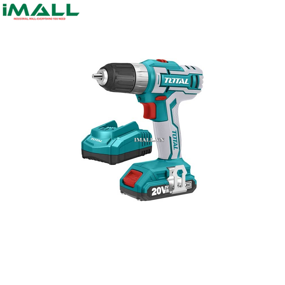 Máy khoan vặn vít dùng pin (20V) Total TDLI20021
