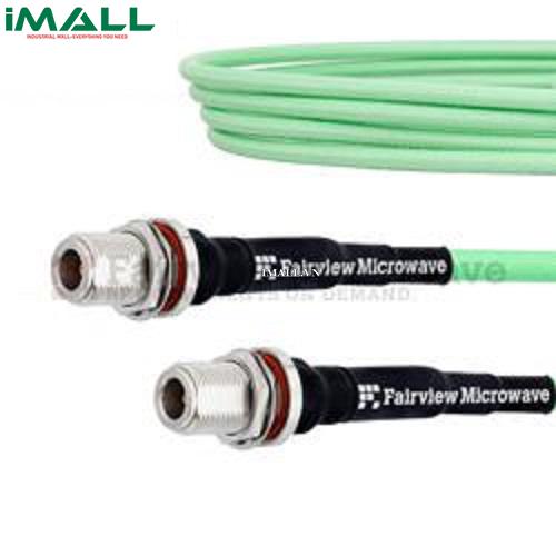 Cáp N Female - N Female Bulkhead Fairview FMCA1282 ( LL335i Coax; 18 GHz )