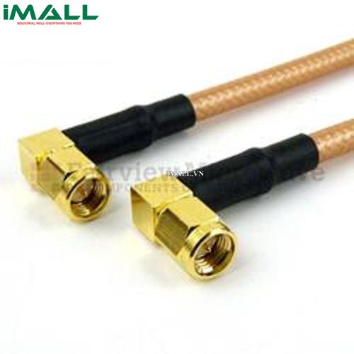 Cáp RA SMA Male - RA SMA Male Fairview FMC0404143 ( RG-142 Coax; 8 GHz )