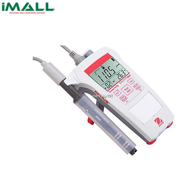 Máy đo EC/TDS/Nhiệt độ cầm tay Ohaus ST300C (00.0 μS/cm ~199.9 mS/cm; 0.1 mg/L ~ 199.9 g/L (TDS); 0 ~100 °C)