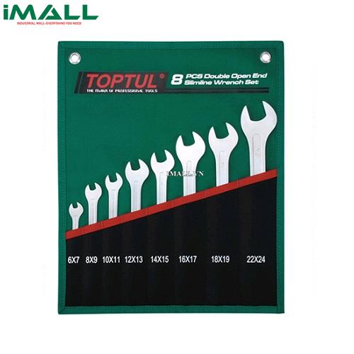 Bộ cờ lê 2 đầu miệng (GRAJ: 6x7mm ~ 22x24 mm) TOPTUL GRAJ0801
