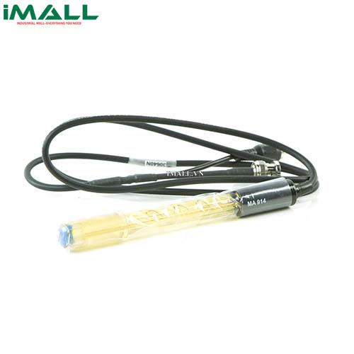 Điện cực pH/nhiệt độ Milwaukee MA914BR/1 (Thân Nhựa, BNC, 0 - 14 pH)