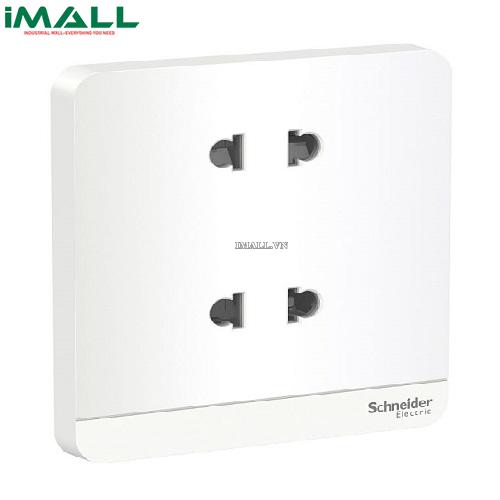 Ổ cắm đôi đa năng 16A Schneider E83426U2_WE_G19
