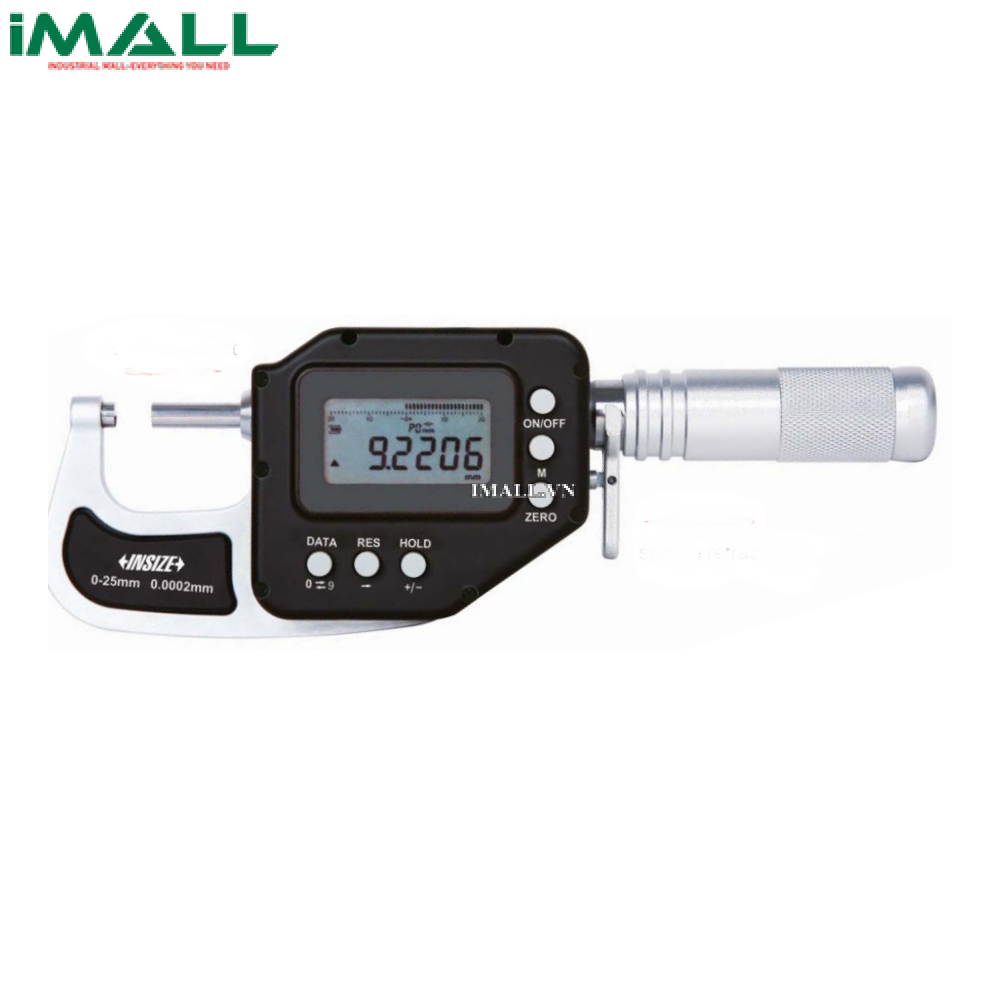Panme điện tử INSIZE 3350-75WL (50-75mm/2-3”; 1.8µm; wireless)