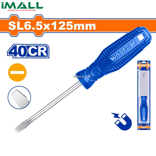 Tua vít dẹp SL6.5x125mm Wadfow WSD3965