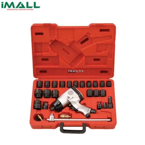 Bộ Dụng Cụ Súng Và Khẩu 1/2" 27 Chiếc Hệ Inch GENIUS GS-425KS