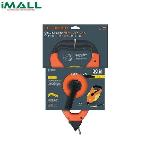 Thước dây sợi thủy tinh có tay cầm 30m (12646) Truper TFC-30ME