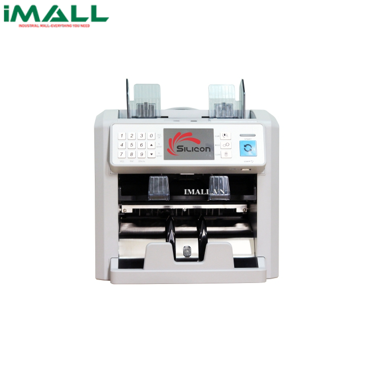 Máy Đếm Siêu Giả Và Phân Loại Tiền 2 Ngăn Silicon MC-8PLUS