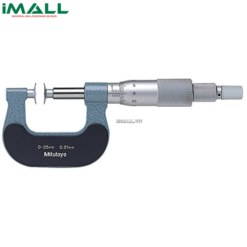 Panme đo màng mỏng cơ khí Mitutoyo 169-101 (0-25mm/ 0.01mm)
