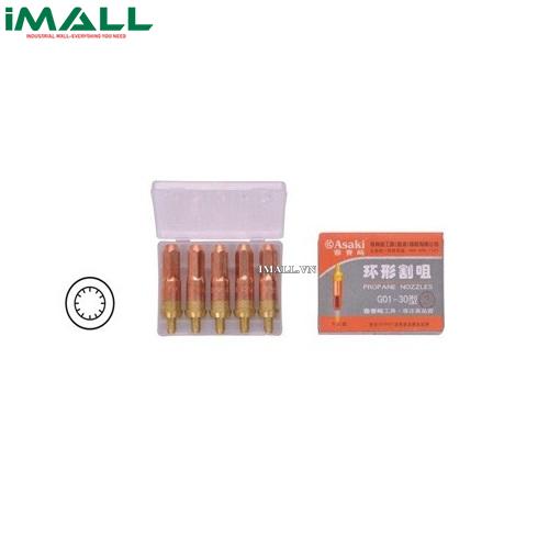 Béc cắt gió đá Asaki AK-6152 (30#2)