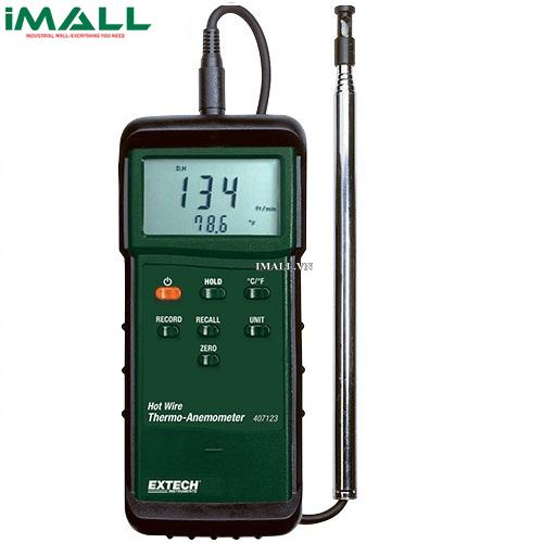 Máy đo tốc độ gió, nhiệt độ gió Extech 407123 (0-20m/s)
