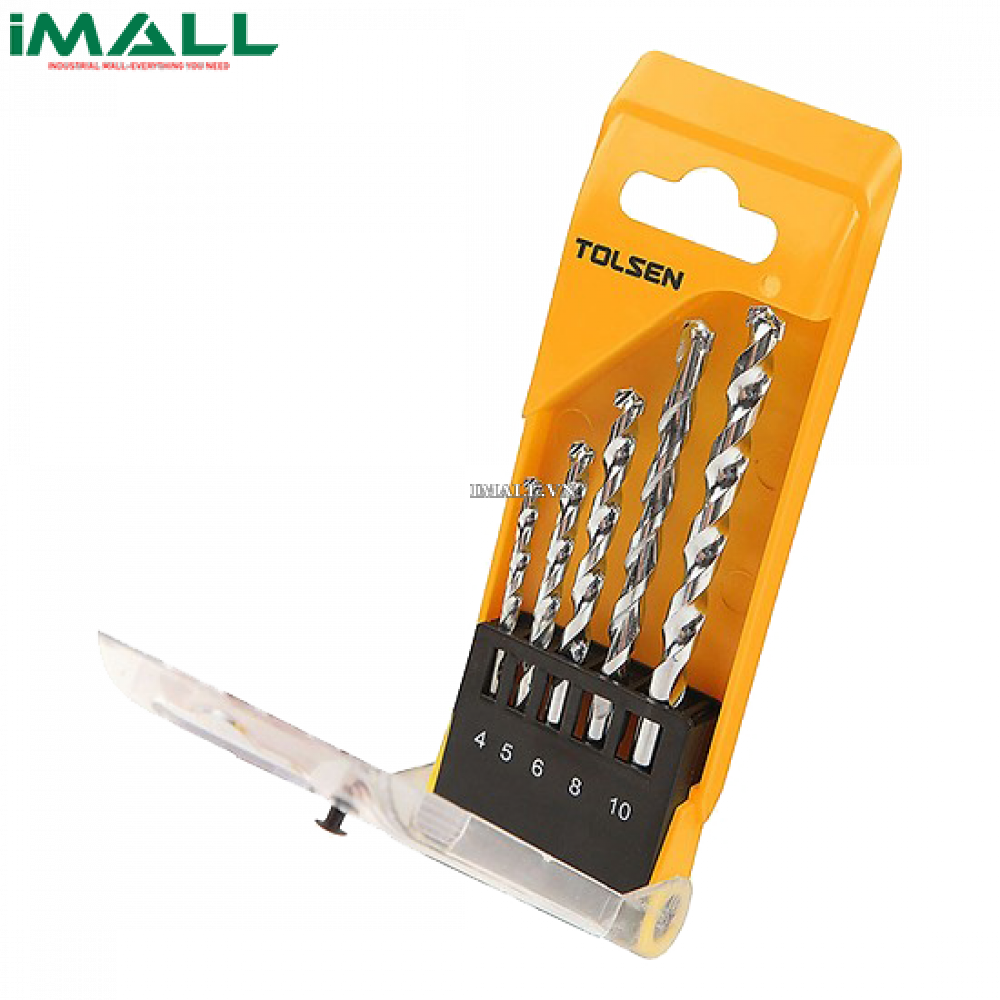 Bộ khoan tường 5 cây Tolsen 75459 (4~10mm)