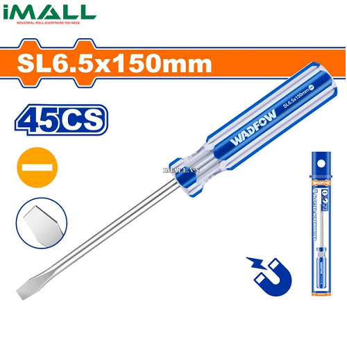 Tua vít dẹp SL6.5x150mm Wadfow WSD5966
