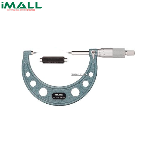Panme đo ngoài cơ khí đầu nhọn Mitutoyo 112-155 (50-75mm/ 0.01mm)